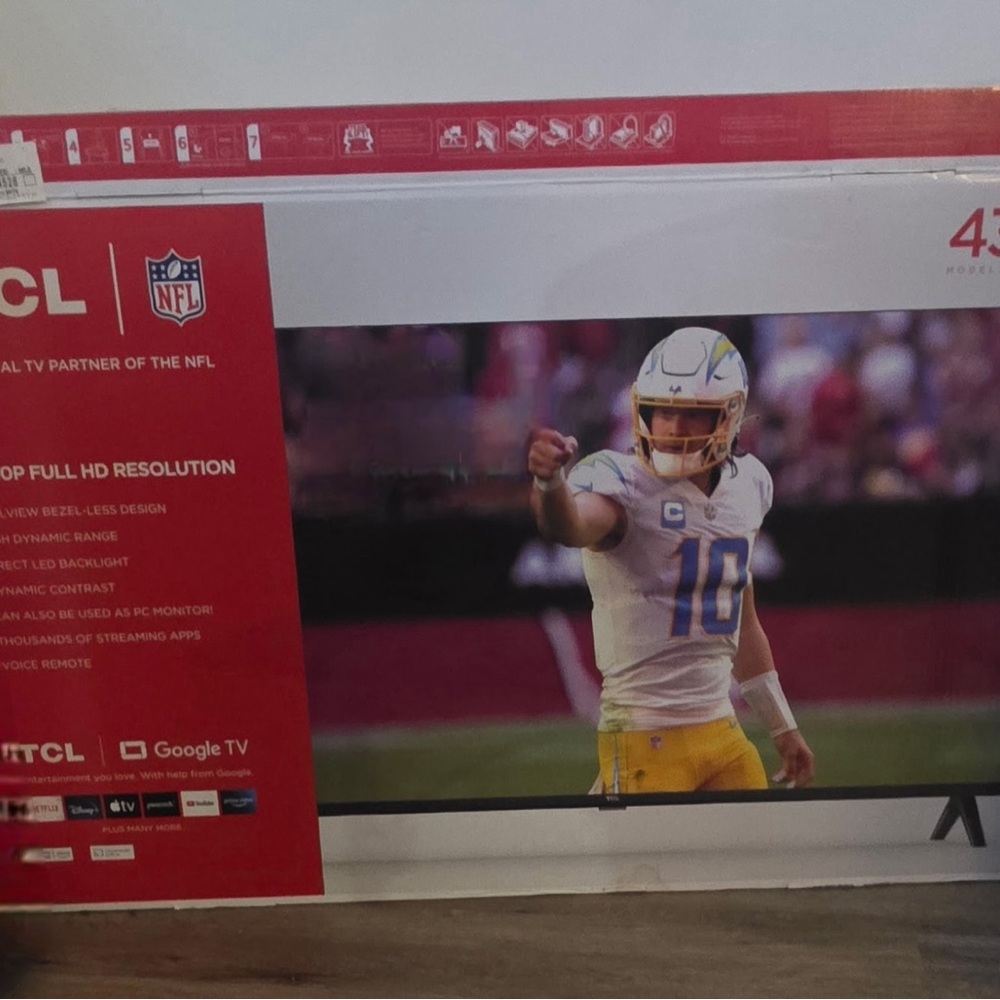 TCL Smart TV with Apple TV Interface